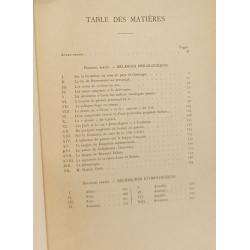 Essais de Philologie Francaise
