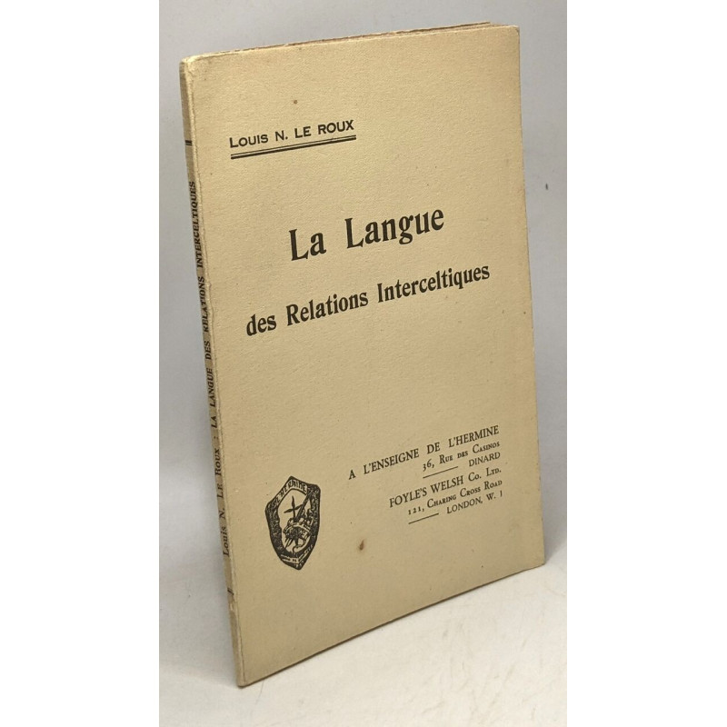 La langue des Relations Interceltiques