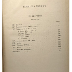 Les Prophètes tome second - LA BIBLE