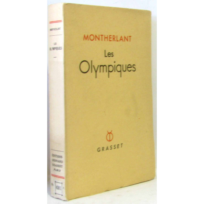 Les olympiques (édition 1949 pages non coupées)