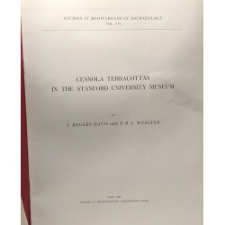 Studies in Mediterranean archaeology Vol. XV + XVI: Neue Methoden...