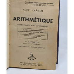 Arithmétique - usage du calcul dans al vie pratique