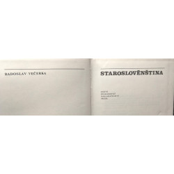 Staroslovenščina - statni pedagogické nakladatelstvi praha /...