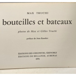 Bouteille et bateaux - préface de Jean Randier
