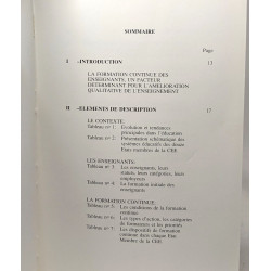 La formation continue des enseignants dans les douze états membre...