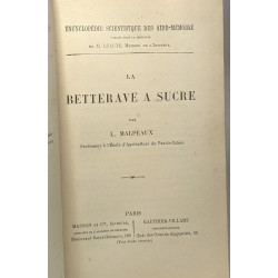 La betterave à sucre / Encyclopédie scientifique des aide-mémoire