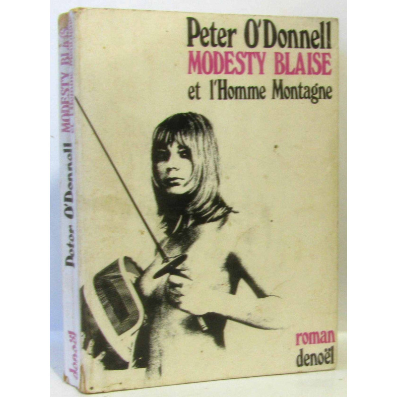 Modesty blaise et l'homme montagne - exemplaire de presse