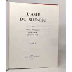 L'asie du sud-est en 2 volumes