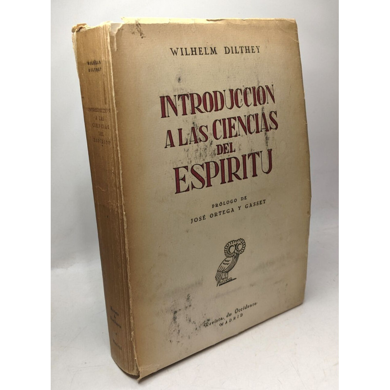 Introducción a las ciencias del espíritu