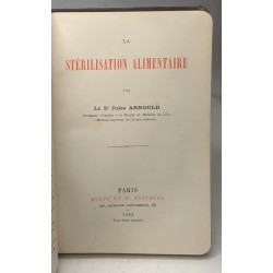 La stérilisation alimentaire