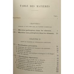 La stérilisation alimentaire
