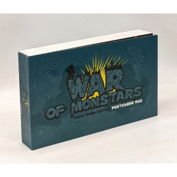 War of monstars - Kaiju ehon battle postcards war