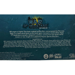 War of monstars - Kaiju ehon battle postcards war