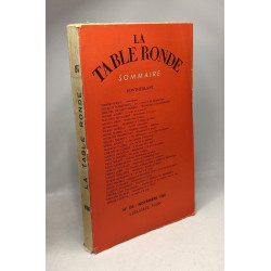 LA TABLE RONDE N° 155 - MONTHERLANTPIERRE SIPRIOT :...