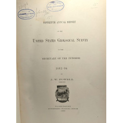 Annual Report of the United States Geological Survey to the...