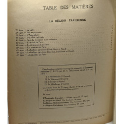 Géographie - Classe de fin d'études primaires - Région Parisienne