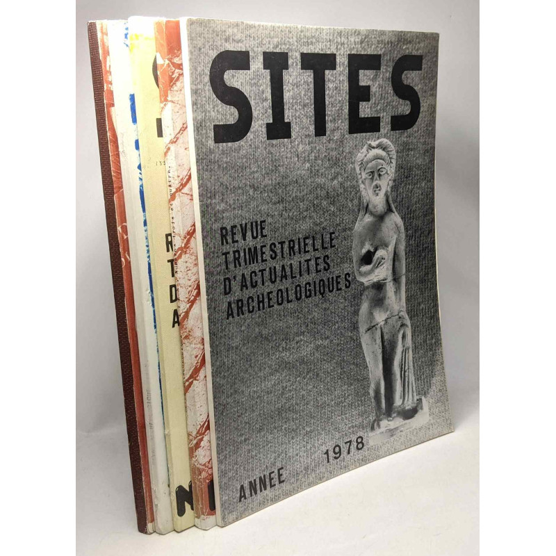 Sites - revue trimestrielle d'actualités archéologiques - N°2 +...