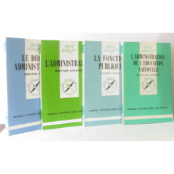 Le droit administratif + l'administrations de l'éducation...