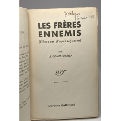 Les frères ennemis (l'Europe d'après-guerre)