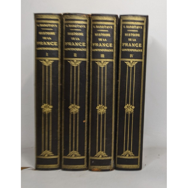 Histoire de la france contemporaine: 4 tomes