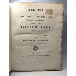 Recueil des mandements lettres pastorales instructions et autres...