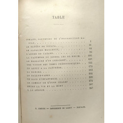 En colonne - récits de guerre de chasse et d'exploration
