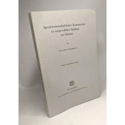 Sprachwissenschaftlicher Kommentar zu ausgewählten Stücken aus Homer