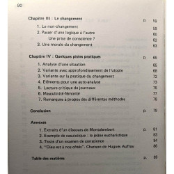 Pour une morale du changement
