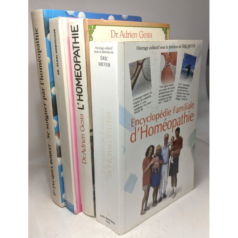 Guide familial de l'homéopathie + L'homéopathie une médecine sur...