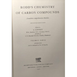 Rodd's chemistry of carbon compounds - 2nd edition - VOLUME II:...