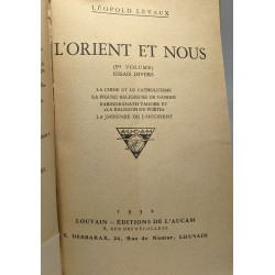 L'Orient et Nous