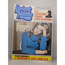 Lot de 22 numéros de la revue "Lorient hebdo": Numéros 1 à 14 -...