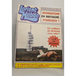 Lot de 22 numéros de la revue "Lorient hebdo": Numéros 1 à 14 -...