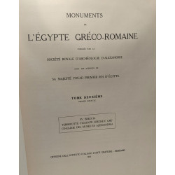 Monuments de l'Egypte gréco-romaine - TOME DEUXIEME premier...