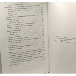 Annuaire - école pratique des hautes études Ve section - sciences...