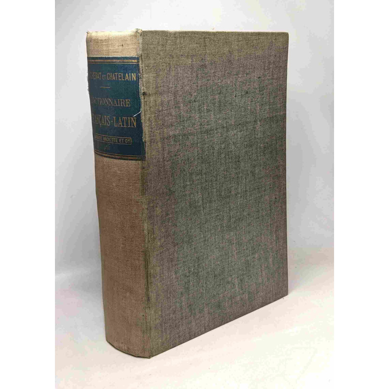 Dictionnaire français-latin - 39e édition revisée et corrigée par...