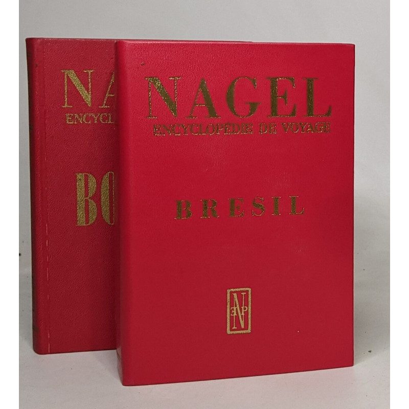 Lot de 2 ouvrages issus de la collection "Nagel encyclopédie de...