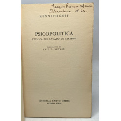 Psicopolitica tecnica del lavado de cerebro