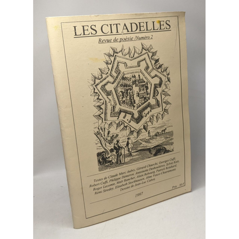 Les citadelles - revue de poésie / Numéro 2