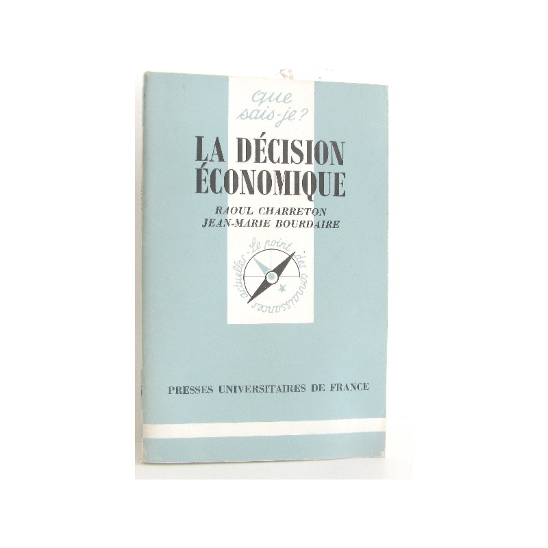 La décision économique