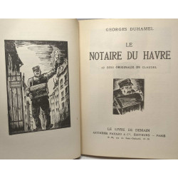 Le notaire du Havre - 42 bois originaux de Claudel