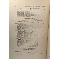 Sociologie actuelle de l'afrique noire - dynamique des changements...