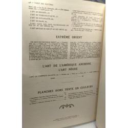 L'art des origines à nos jours - tome premier et second - préface...