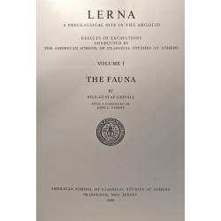 Lerna a preclassical site in the argolid - results of excavations...