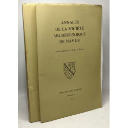 Annales de la société archéologique de Namur - fascicule II tome...