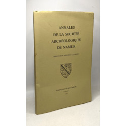 Annales de la société archéologique de Namur - fascicule II tome...