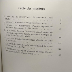 Annales de la société archéologique de Namur - fascicule II tome...