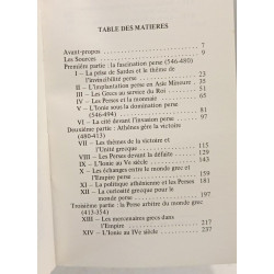 Les Grecs devant la menace perse
