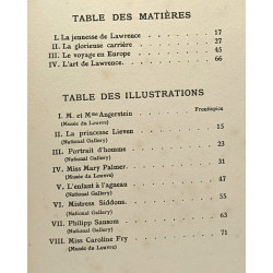 Lawrence - les peintres illustres n°57 - artistic bibliothèque en...