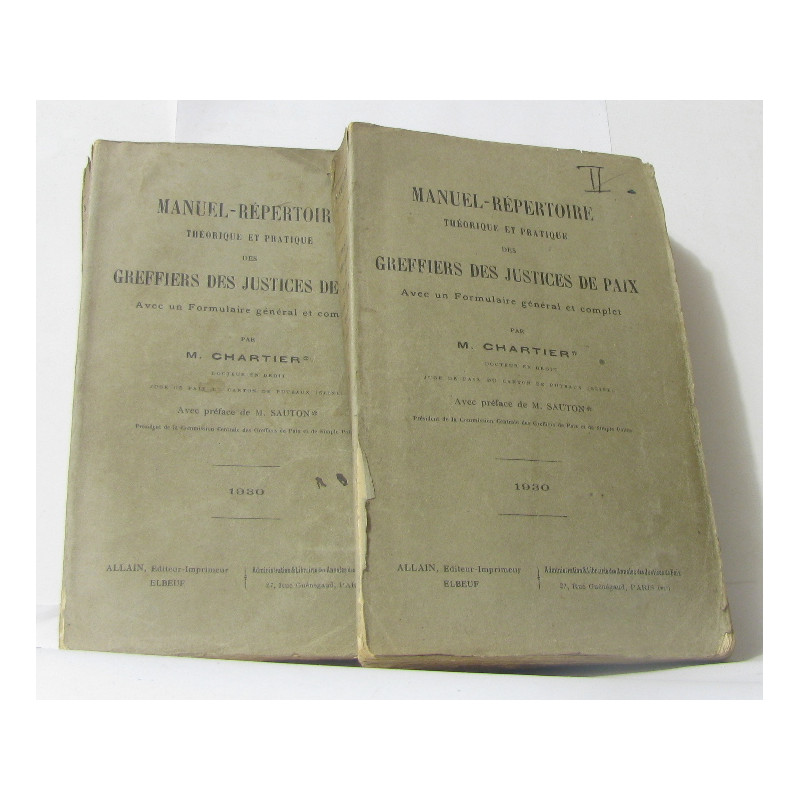 Manuel-répertoire théorique et pratique des greffiers des justices...